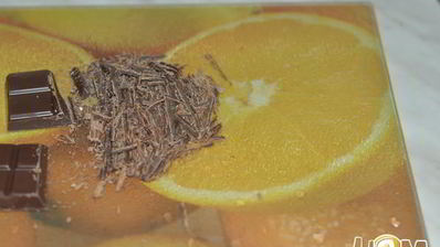 шоколадно-вишневый рулет