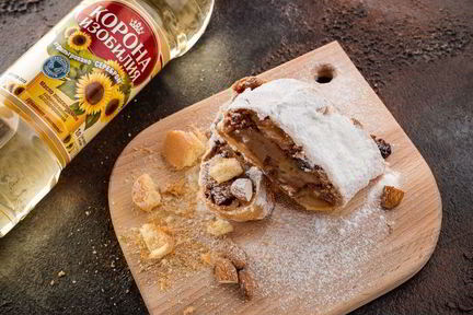 Ароматный яблочный штрудель