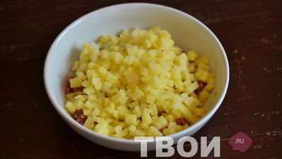 штрудель с мясом