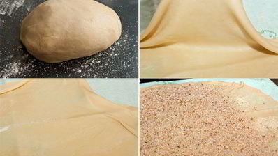 штрудель с вишней