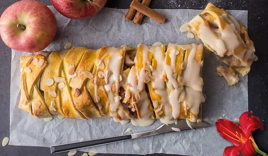 Рецепт штруделя с яблоками и корицей