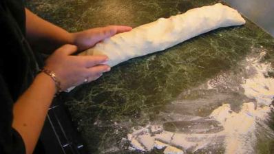 штрудель яблочный с мороженым