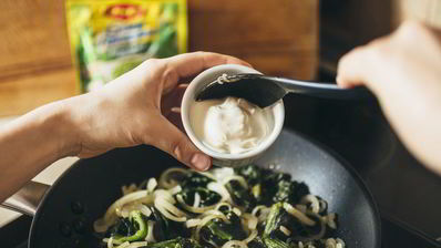 слойки с фетой и шпинатом