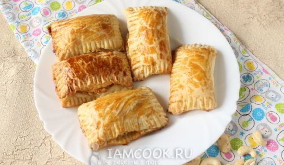 Рецепт слоек с орехами