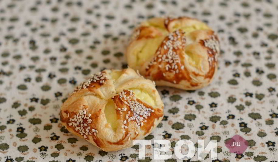 Рецепт слоек с сыром