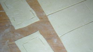 слойки с тыквенно-ореховой начинкой