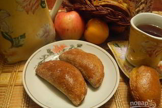 Диетические сочни с фруктовой начинкой