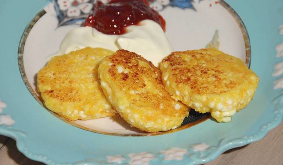 Рецепт морковна-цитрусовых сырники