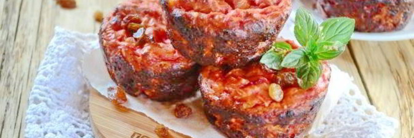 Свекольные сырники в духовке