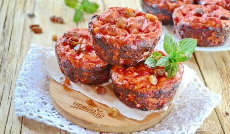 Рецепт свекольных сырников в духовке