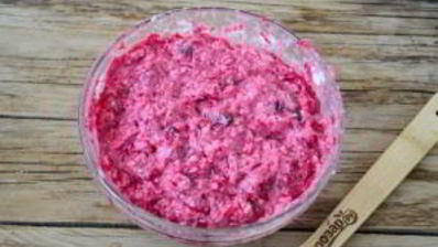 свекольные сырники в духовке