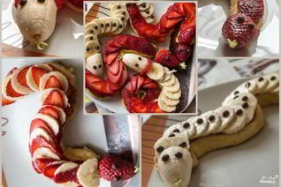 Сырники Фруктовая змея