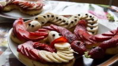 сырники фруктовая змея