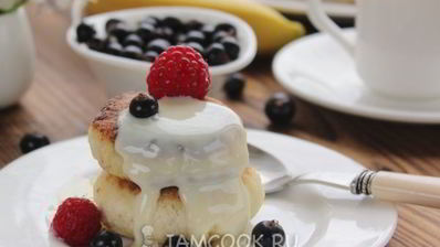 сырники с бананом без яиц