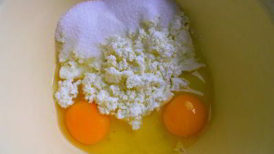 сырники с клубникой