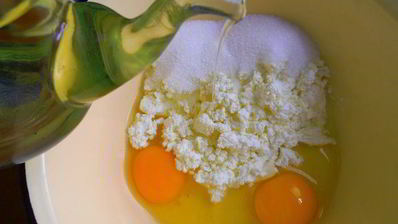 сырники с клубникой