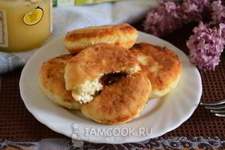 Сырники с шоколадной начинкой