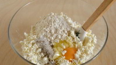 сырники с шоколадной начинкой