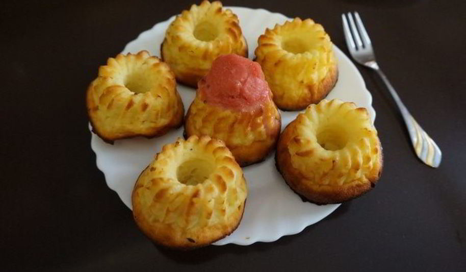 Рецепт творожников с яблоком без муки