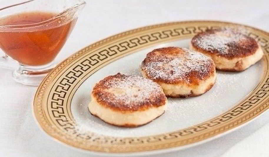 Рецепт ванильных сырников из творожной массы