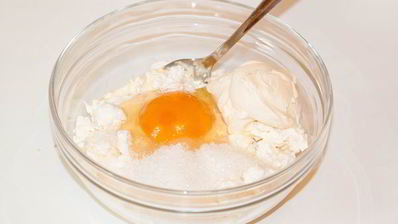 яблочные сырники без муки