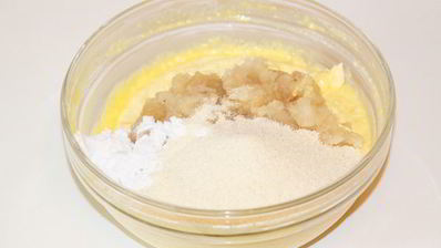 яблочные сырники без муки