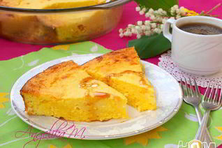 Запеченный творожник