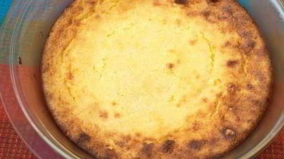 запеченный творожник