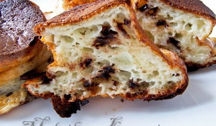 Рецепт запеченных сырников с шоколадными каплями