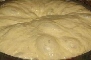 Дрожжевое тесто на воде