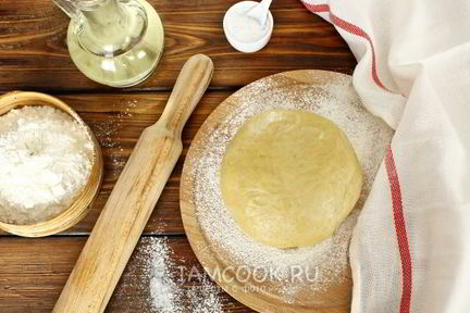 Постное песочное тесто