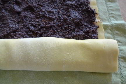 Сдобное дрожжевое тесто для рулета