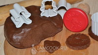 шоколадное песочное тесто