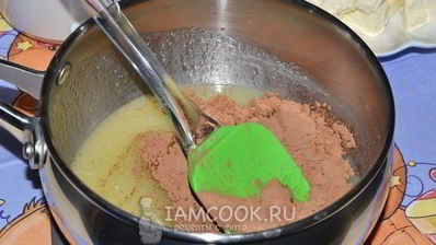 шоколадное песочное тесто