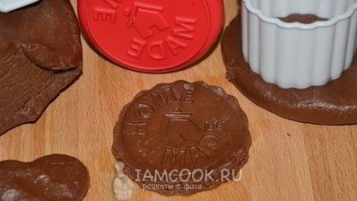 шоколадное песочное тесто