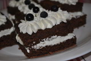 Шоколадное тесто на белках