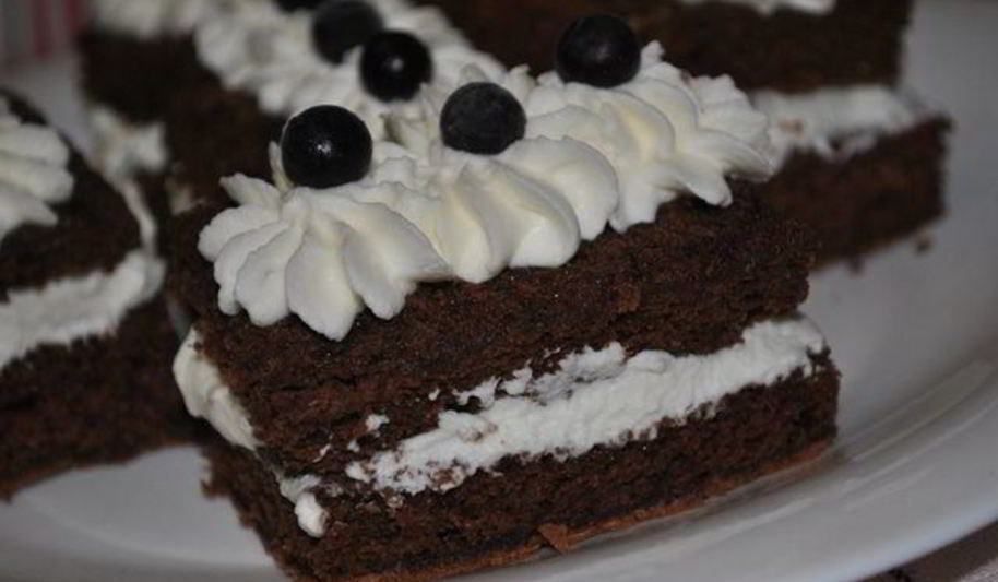 Рецепт шоколадного теста на белках