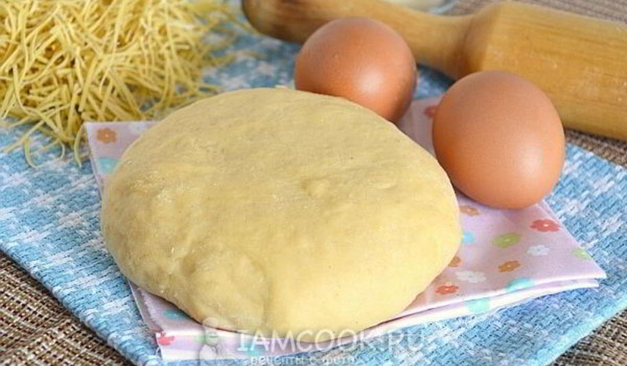 Рецепт теста для домашней лапши