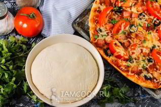 Тесто на пиццу