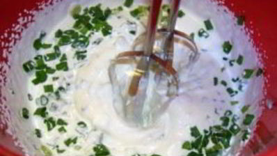 тесто на сметане без дрожжей