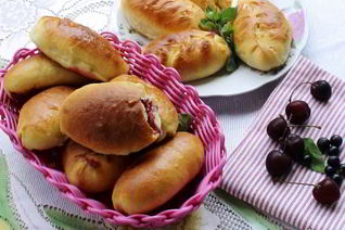 Тесто Попутчица и пирожки из него