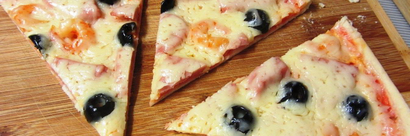 Тонкое хрустящее тесто для пиццы