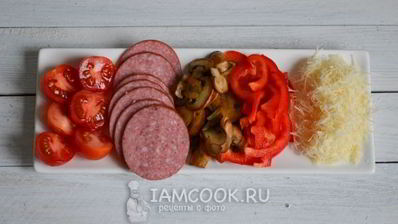 тонкое тесто для пиццы без дрожжей