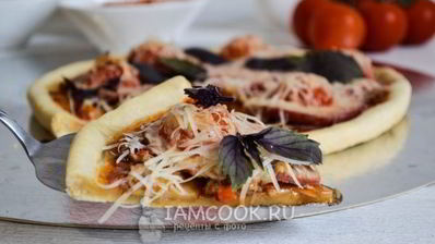 тонкое тесто для пиццы без дрожжей