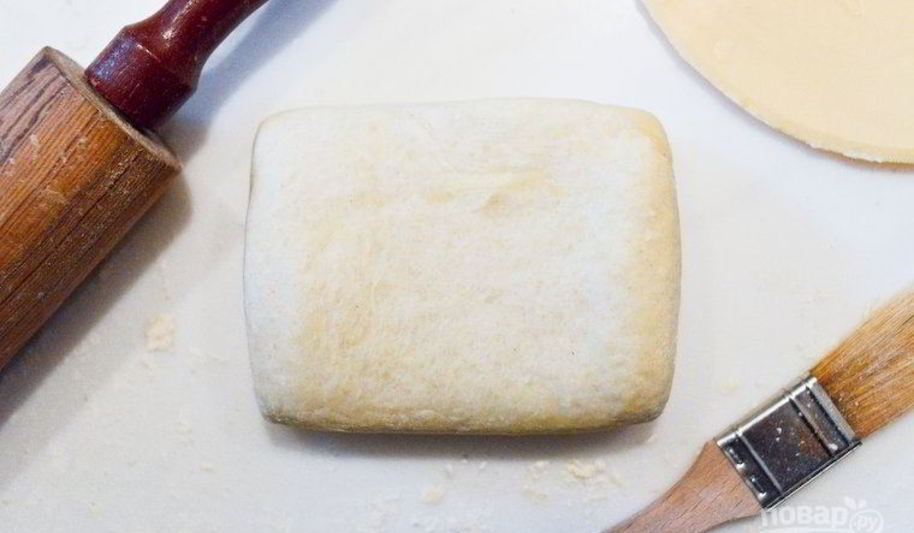 Рецепт замороженного бездрожжевого слоеного теста