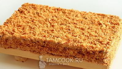 домашний торт наполеон с шоколадным кремом