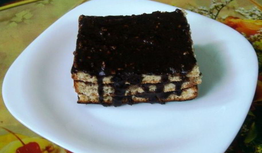 Рецепт кофейного бисквита с шоколадным кремом