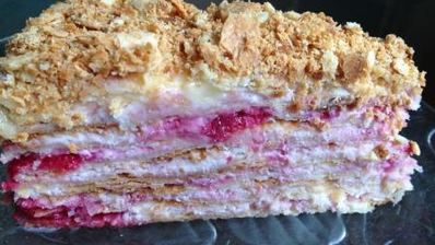 малиновый наполеон