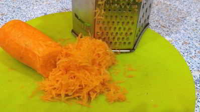 морковный торт с облепихово-мандариновым кули