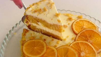 осенний торт из тыквы с апельсином